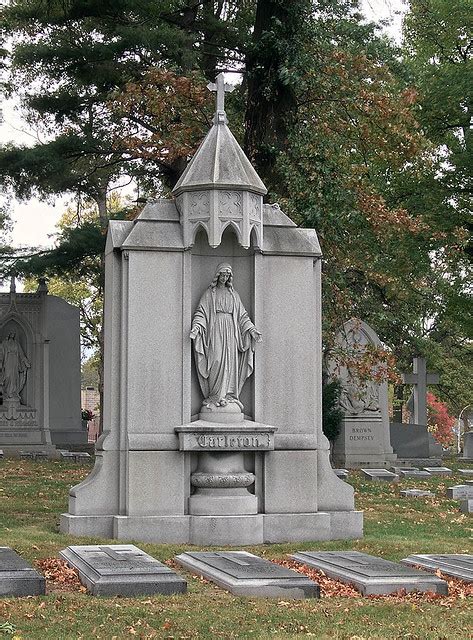 Calvary Cemetery In Saint Louis Missouri Carleton Monument