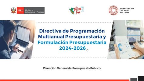 Directiva de Programación Multianual Presupuestaria y Formulación