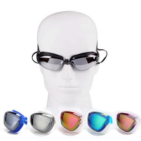 New Professional Anti Fog Breaking Uv Adjustable Swimming Goggles Men