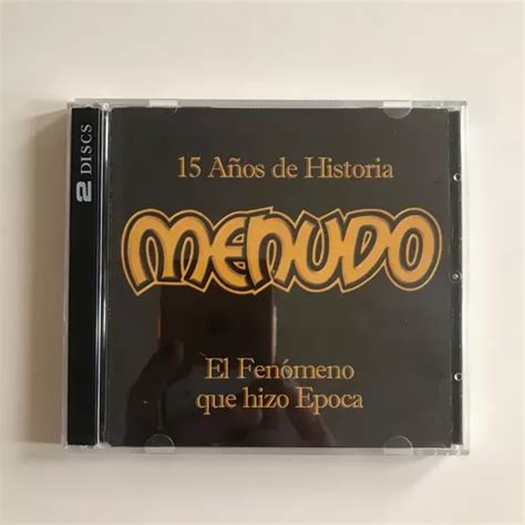 Menudo 15 Años De Historia 2cd MercadoLibre