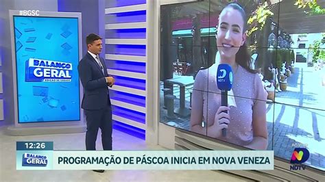 Nova Veneza se prepara para a Páscoa programação especial