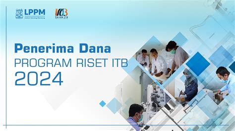 Penerimaan Dana Program Riset Itb Tahun Direktorat Riset Dan