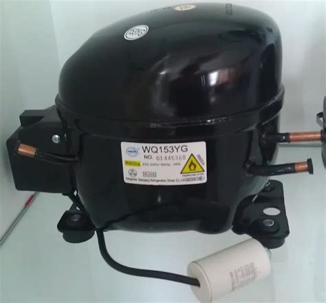 R600A Piston Refrigeration Compressor 1/4HP Lbp for Refrigerator ...