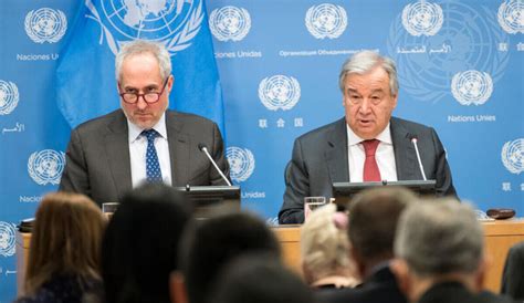 Statement Attributable To The Spokesperson Of The Secretary General On