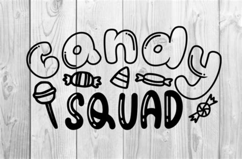 Candy Squad Svg Graphic By Thesmallhouseshop · Creative Fabrica