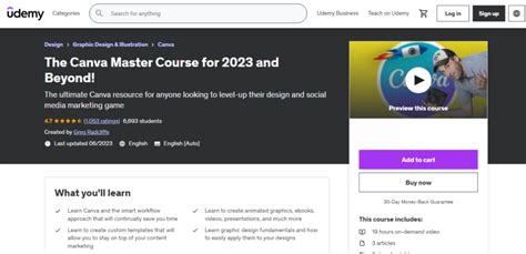 7 Best And Free Udemy Canva Courses In 2024 May