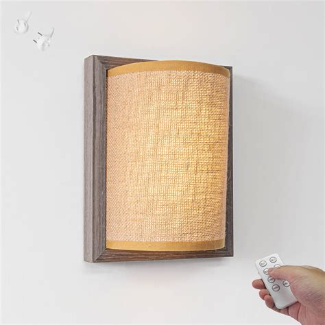 Kiven Battery Operated Wall Sconces With Remote Control Colors