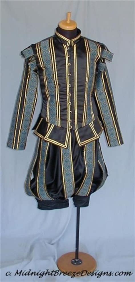 Items Similar To Made To Order Mens Elizabethan Renaissance Court Suit