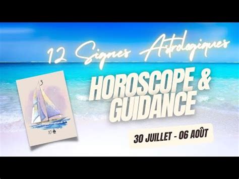 Horoscope Guidance Juillet Aout Tout Droit Vers L Inconnu Une