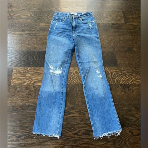 Frame Denim Jeans Frame Le Sylvie Slender Straight Jean Poshmark