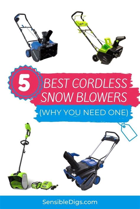 5 best cordless snow blowers 2023 reviews – Artofit