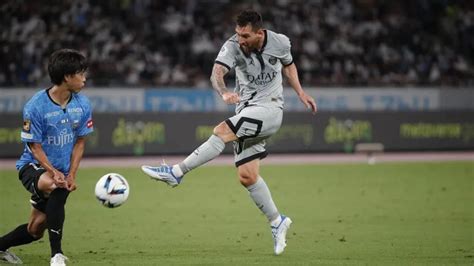 Lionel Messi Hizo El Primer Gol En La Victoria Del Psg Ante Kawasaki Frontale