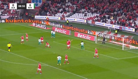 VÍDEO Os golos do jogo entre o Benfica e o Rio Ave Futebol Divertido