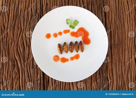 Insects Pupae Stock Image 102397621