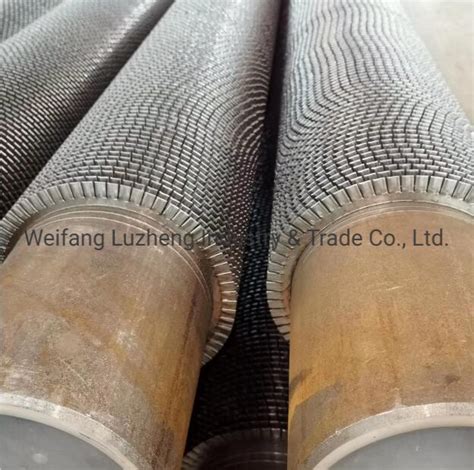 Welded Helical Serrated Finned Tubes Heat Transfer Fin Tube China