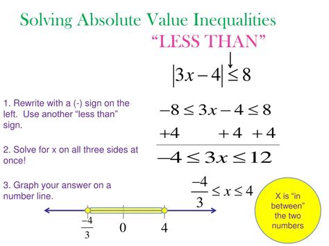 Write An Absolute Value Inequality And Solve