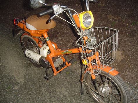 1978 Honda Express Orange Moped Photos — Moped Army