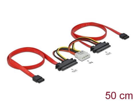 Delock Products 84239 Delock SATA All In One Cable For 2x HDD