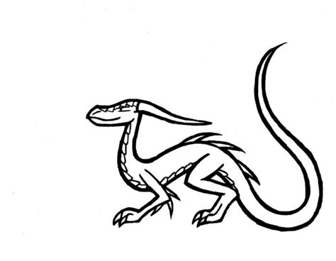 Free Simple Dragon Outline, Download Free Simple Dragon Outline png ...