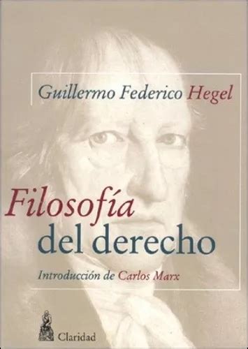 Filosofia Del Derecho G W F Hegel MercadoLibre