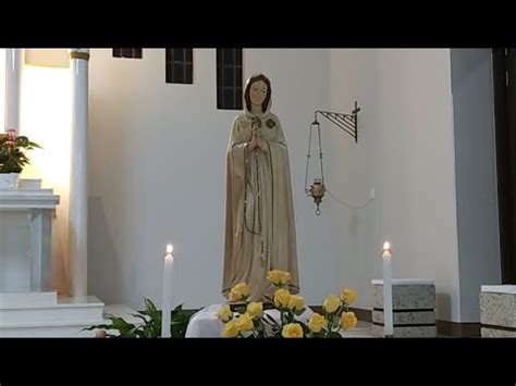 Missa Em Honra A Nossa Senhora Da Rosa Mística YouTube