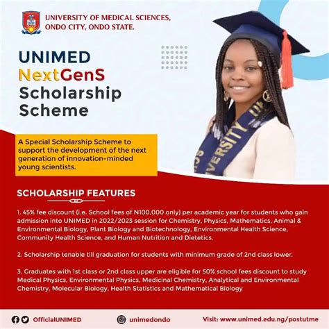 Unimed Nextgens Scholarship Scheme 2022 2023 Myschoolgist