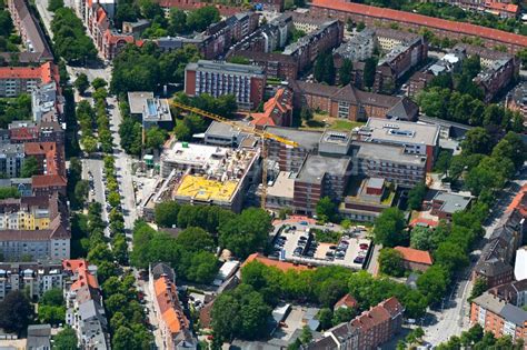 Kiel Aus Der Vogelperspektive Baustelle Zur Sanierung Eines Geb Udes