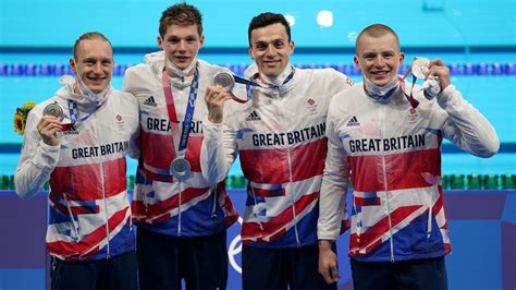 Tokyo 2020 Olympics: Team GB win record eighth swimming medal in 4x100 ...