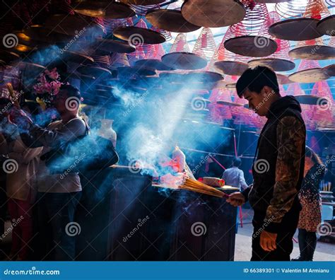 Traditional Chinese Taoism Temple Interior Editorial Photo - Image of religion, interior: 66389301