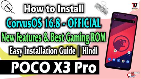 How To Install Corvus Os V Avalon Official On Poco X Pro Vayu