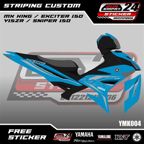 Bisa Edit Striping Yamaha Mx King Y Zr Sniper Mxi Exciter