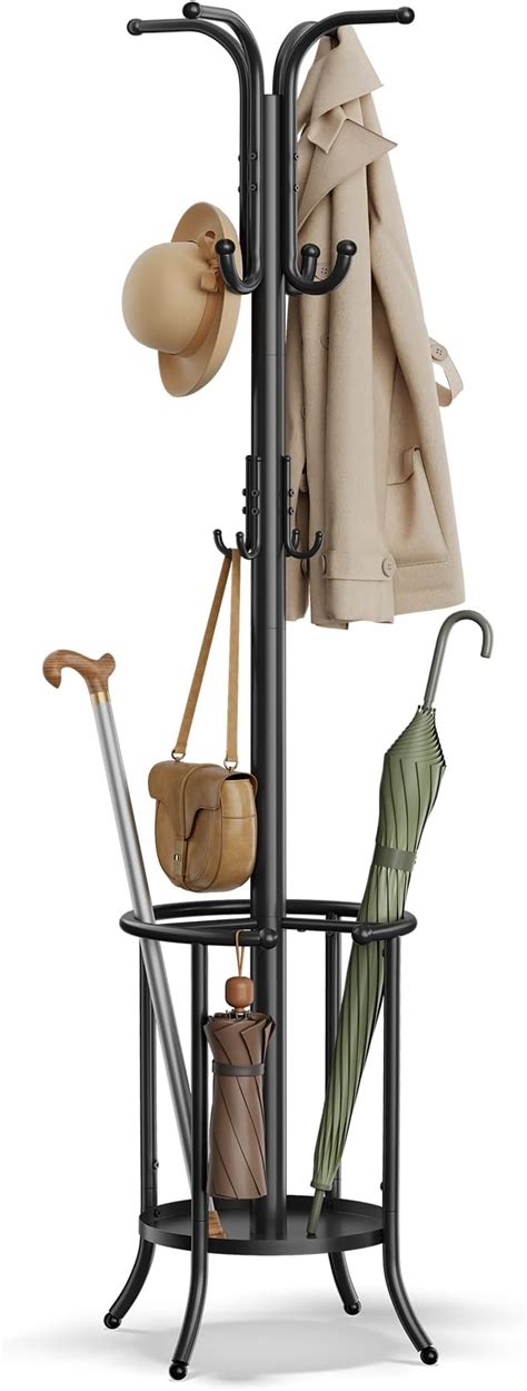 Amazon Songmics Coat Rack Freestanding Coat Rack With Umbrella