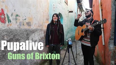 Pupalive Guns Of Brixton The Clash Cover Youtube