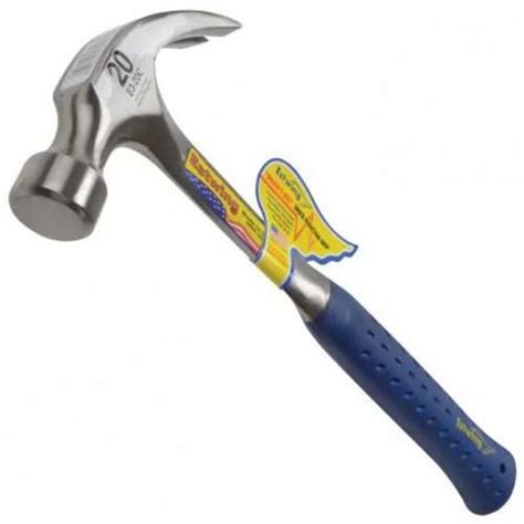 Claw Hammer Curved Vinyl Grip 20oz E320cab Estwing Twiggs