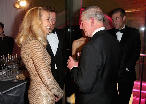 Photo Jerry Hall Le Prince Charles Prince De Galles Damien Lewis