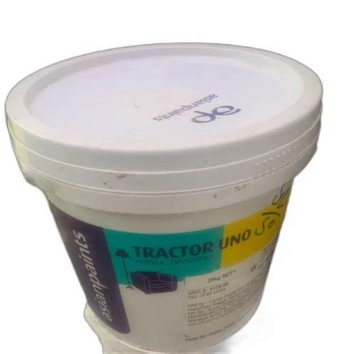 kg asian tractor uno br white acrylic distemper paint