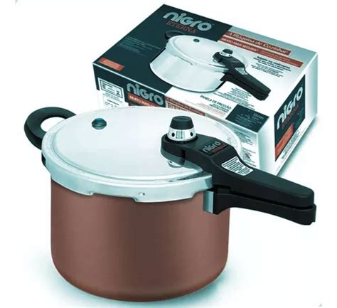 Panela Pressão Nigro Eterna Terracota 4 5 Lts Antiaderente