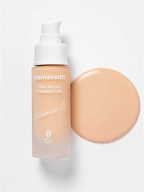 Buy Mamaearth Glow Serum Foundation With Vit C And Turmeric For 12 Hour