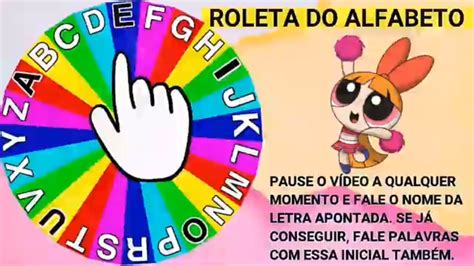 Jogo Roleta Do Alfabeto Atividades Para A Educa O Infantil