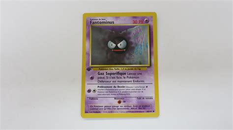 Fantominus French St Edition Base Set Pokemon Common