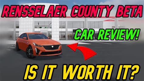 THE BEST LUXURY CAR IN RENSSELAER COUNTY Roblox YouTube