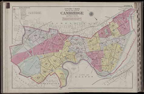 Atlas Of The City Of Cambridge Massachusetts Digital Commonwealth