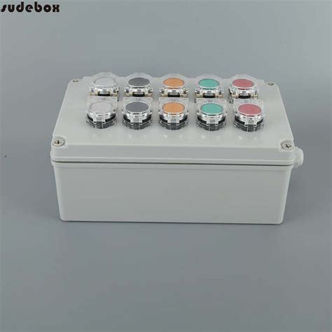 ABS Plastic Enclosure IP65 Waterproof Push Button Junction Control Box