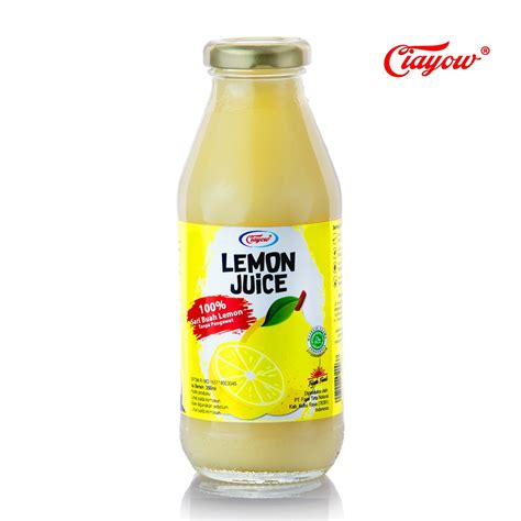 Jual Lemon Juice Ciayow Sari Buah Lemon Lemon Jus Air Perasan