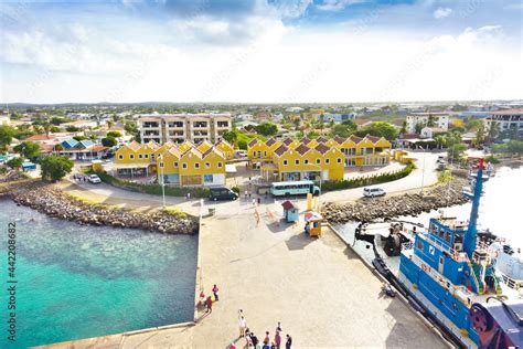 Kraledijk Capital Town Of Bonaire Dutch Antilles Caribbean Sea As