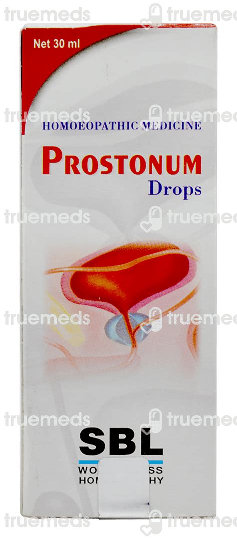 Sbl Prostonum Drop Ml Uses Side Effects Dosage Price Truemeds