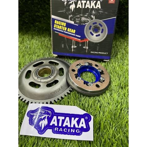 100 ORIGINAL ATAKA RACING STATER ONE WAY CLUTCH SET WITH GEAR COMPLATE