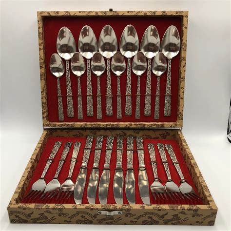 Antique Cutlery Set Etsy