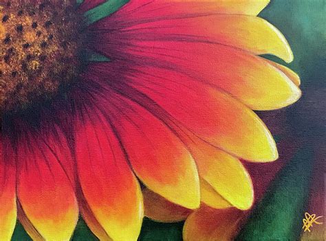 Indian Blanket Flower Painting by Michelle Littlejohn - Fine Art America