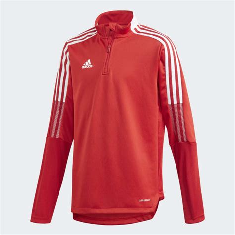 Adidas Tiro 21 Training Top Red Adidas Uk